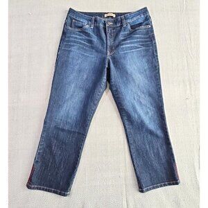 Nine West Jeans Women's Size 14 Blue Classic Rise Bootcut Stone